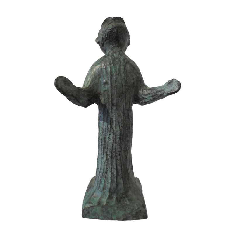 Orante, Bronzeskulptur